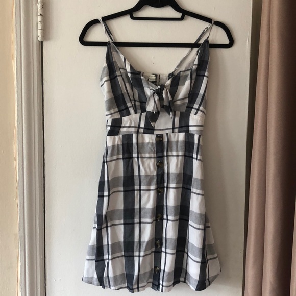 American Eagle Outfitters Dresses & Skirts - American Eagle XS blue and white striped dress